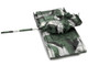 Russian T14 Armata MBT Main Battle Tank Multi Woodland Camouflage Armor Premium Series 1/72 Diecast Model Panzerkampf 12166PA