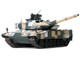 German Leopard 2 A7PRO Main Battle Tank Digital Camouflage Armor Premium Series 1/72 Diecast Model Panzerkampf 12203PC