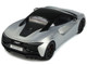 2021 McLaren Artura Silver Metallic with Black Top 1/18 Model Car GT Spirit GT873