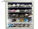 Showcase Wall Mount 5 Tier Display Case White with Mirror Back Panel Mijo Exclusives 1/64-1/43 Scale Models MJ8850MW