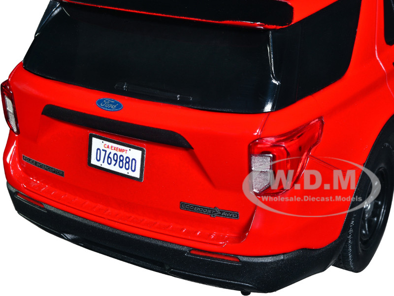 Automodello FORD Police Interceptor Utility 2022 Nero 1/24 - Foto 5