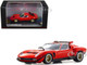 Lamborghini Miura SVR Red with Black Accents and Gold Wheels 1/43 Diecast Model Car Kyosho KS03203R