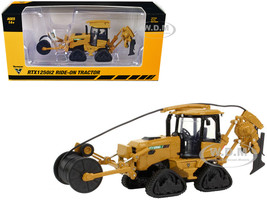 Vermeer RTX1250i2 Ride-On Tractor with Hose Attachment Yellow 1/64 Diecast Model SpecCast VMR005