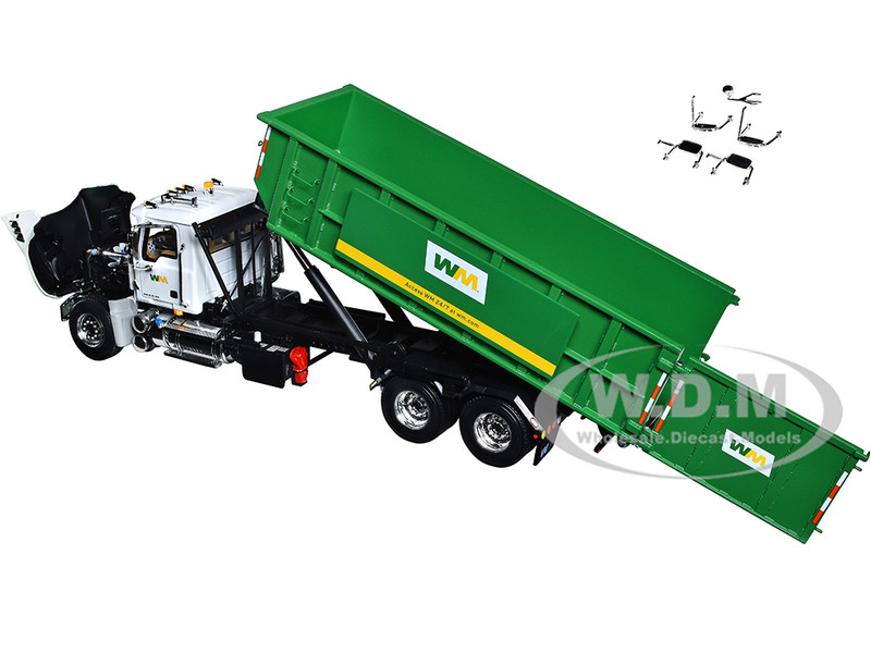 Mack Granite MP Waste Management Garbage Truck with Ribbed Roll