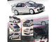 Mitsubishi Lancer Evolution III Silver with Carbon Hood 1/64 Diecast Model Car Inno Models IN64-EVO3-SIL
