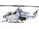 Bell AH-1W Whiskey Cobra Attack Helicopter NTS Exhaust Nozzle U.S Marine Corps Squadron 167 9/11 tribute Camp Bastion Afghanistan December 2012 1/48 Diecast Model Forces of Valor FOV-820004A-2