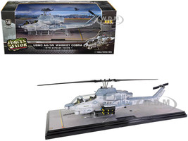 Bell AH-1W Whiskey Cobra Attack Helicopter NTS Exhaust Nozzle U.S Marine Corps Squadron 167 9/11 tribute Camp Bastion Afghanistan December 2012 1/48 Diecast Model Forces of Valor FOV-820004A-2