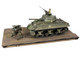 Sherman M4A3 75 Medium Tank U.S. Training vehicle C Company 10th Tank Battalion 5th Armored Division New York 1943 Engine Plus Series 1/32 Diecast Model Metal Proud MP-912131A