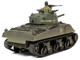 Sherman M4A3 75 Medium Tank U.S. Training vehicle C Company 10th Tank Battalion 5th Armored Division New York 1943 Engine Plus Series 1/32 Diecast Model Metal Proud MP-912131A