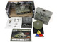 Sherman M4A3 75 Medium Tank U.S. Training vehicle C Company 10th Tank Battalion 5th Armored Division New York 1943 Engine Plus Series 1/32 Diecast Model Metal Proud MP-912131A