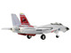 Grumman F 14A Tomcat Fighter Aircraft VF 31 Tomcatters and Section L of USS Enterprise CVN 65 Aircraft Carrier Display Deck Legendary F 14 Tomcat Series 1/200 Diecast Model Forces of Valor WJ-831112