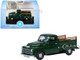 1948 Dodge B 1B Pickup Truck Dark Green 1/87 HO Scale Diecast Model Car Oxford Diecast 87DP48002