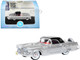 1956 Ford Thunderbird Gray Metallic with Raven Black Top 1/87 HO Scale Diecast Model Car Oxford Diecast 87TH56007