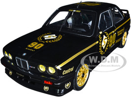 1990 BMW E30 M3 Black Solido 90th Anniversary Livery Limited Edition Competition Series 1/18 Diecast Model Car Solido S1801517