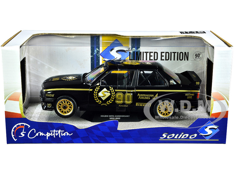 1990 BMW E30 M3 Black Solido 90th Anniversary Livery Limited