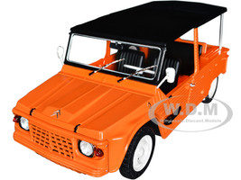 1970 Citroen Mehari MK 1 Kirghiz Orange with Black Top 1/18 Diecast Model Car Solido S1808201