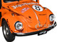 1974 Volkswagen Beetle 1303 #8 Matt Orange Jagermeister Tribute Competition Series 1/18 Diecast Model Car Solido S1800518