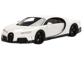 Bugatti Chiron Super Sport White 1/18 Model Car Top Speed TS0439