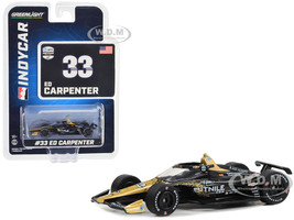 Dallara IndyCar #33 Ed Carpenter Bitnile Ed Carpenter Racing NTT IndyCar Series 2023 1/64 Diecast Model Car Greenlight 11573
