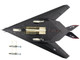 Lockheed F 117A Nighthawk Stealth Aircraft 40 Years of Owning the Night USAF May 2022 Air Power Series 1/72 Diecast Model Hobby Master HA5811