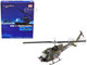 Bell UH 1B Iroquois Helicopter 57th Medical Detachment US Army 1960s Air Power Series 1/72 Scale Model Helicopter Hobby Master HH1015
