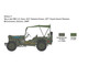 Skill 3 Model Kit Willys Jeep MB 80th Anniversary 1941 2021 1/24 Scale Model Italeri IT3635