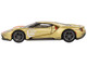 Ford GT #5 Holman Moody Heritage Edition Gold Metallic with Red Accents Limited Edition to 1800 pieces Worldwide 1/64 Diecast Model Car Mini GT MGT00536
