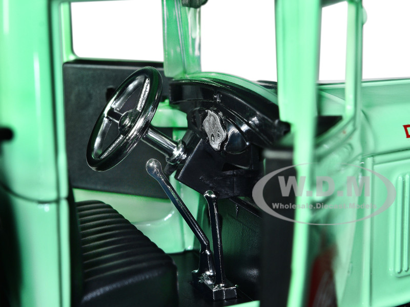 1931 Ford Model AA Pickup Truck Light Green and Black Pause