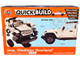Skill 1 Model Kit Jeep Gladiator JT Overland Silver Snap Together Painted Plastic Model Car Kit Airfix Quickbuild J6039
