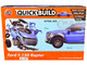 Skill 1 Model Kit Ford F 150 Raptor Blue Snap Together Painted Plastic Model Car Kit Airfix Quickbuild J6037
