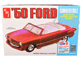 Skill 2 Model Kit 1950 Ford Convertible Street Rods 3 in 1 Kit 1/25 Scale Model AMT AMT1413