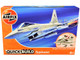 Skill 1 Model Kit Eurofighter Typhoon Snap Together Painted Plastic Model Airplane Kit Airfix Quickbuild J6002
