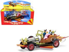 Chitty Chitty Bang Bang Car with 4 Sitting Figures Chitty Chitty Bang Bang 1968 Movie Diecast Model Car Corgi CC03502