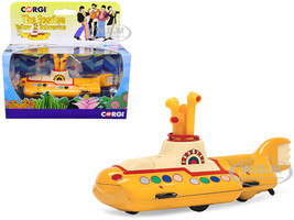 The Beatles Yellow Submarine with Sitting Band Member Figures Diecast Model Corgi CC05401