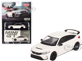 2023 Honda Civic Type R Championship White Limited Edition to 3000 pieces Worldwide 1/64 Diecast Model Car True Scale Miniatures MGT00530