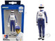 NTT IndyCar Series #15 Graham Rahal Driver Figure United Rentals Rahal Letterman Lanigan Racing for 1/18 Scale Models Greenlight 11302