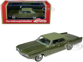 1968 Buick Electra Verdoro Green with Green Interior Limited Edition to 240 pieces Worldwide 1/43 Model Car Goldvarg Collection GC-061A
