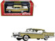 1959 Ford Fairlane 500 Inca Gold and White with Light Green Interior Limited Edition to 240 pieces Worldwide 1/43 Model Car Goldvarg Collection GC-066B