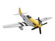 Skill 1 Model Kit P 51D Mustang Snap Together Painted Plastic Model Airplane Kit Airfix Quickbuild J6016