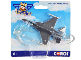 General Dynamics F 16 Fighting Falcon Fighter Aircraft USAF Flying Aces Series Diecast Model Corgi CS90659