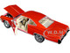 1965 Chevrolet Impala SS 396 Red Metallic NEX Models 1/24 Diecast Model Car Welly 22417W-MRD