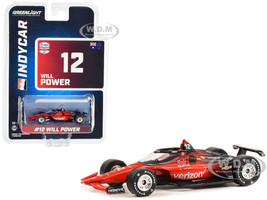 Dallara IndyCar #12 Will Power Verizon Team Penske NTT IndyCar Series 2023 1/64 Diecast Model Car Greenlight 11566