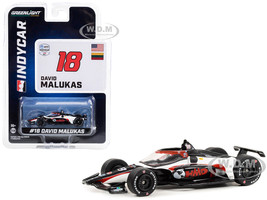 Dallara IndyCar #18 David Malukas HMD Trucking Dale Coyne Racing with HMD Motorsports NTT IndyCar Series 2023 1/64 Diecast Model Car Greenlight 11567