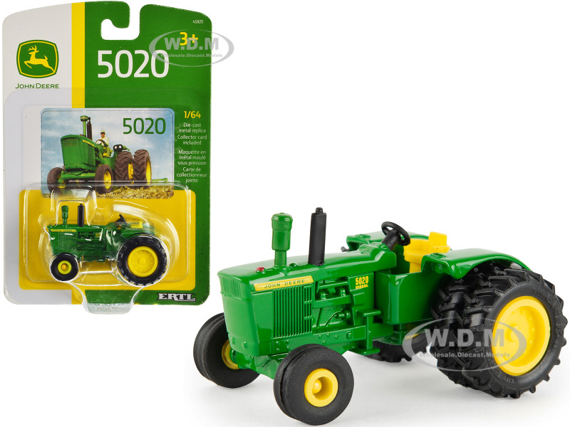 John Deere 5020 Tractor Green 1/64 Diecast Model ERTL TOMY 45820