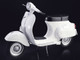 Skill 3 Model Kit Vespa 125 Primavera Scooter 1/9 Scale Model Italeri 4633