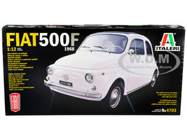 Skill 5 Model Kit 1968 Fiat 500F 1/12 Scale Model Italeri IT4703
