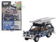 Land Rover Range Rover Blue 1971 British Trans Americas Expedition VXC 868K with Roof Rack and Ladder Limited Edition to 3000 pieces Worldwide 1/64 Diecast Model Car True Scale Miniatures MGT00542