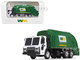 Mack LR Refuse Rear Load Garbage Truck Waste Management White and Green 1/87 HO Diecast Model First Gear 80-0357D