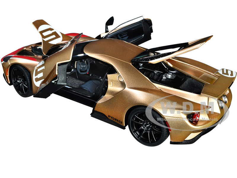 Ford GT Heritage Edition #5 Holman Moody Gold Metallic with