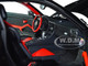 Porsche 911 991 2 GT2 RS Weissach Package Black with Carbon Stripes 1/18 Model Car Autoart 78186